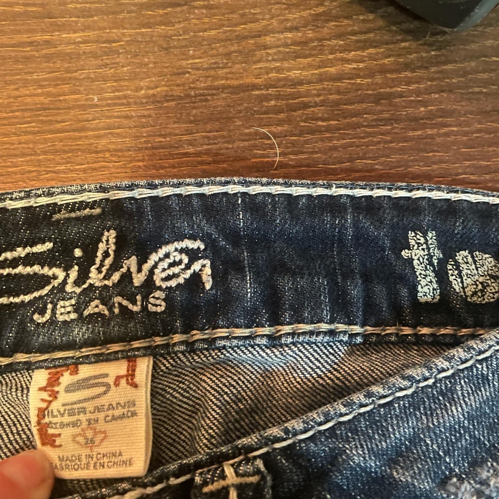 Silver Jeans Co. Dark Blue Denim Jeans